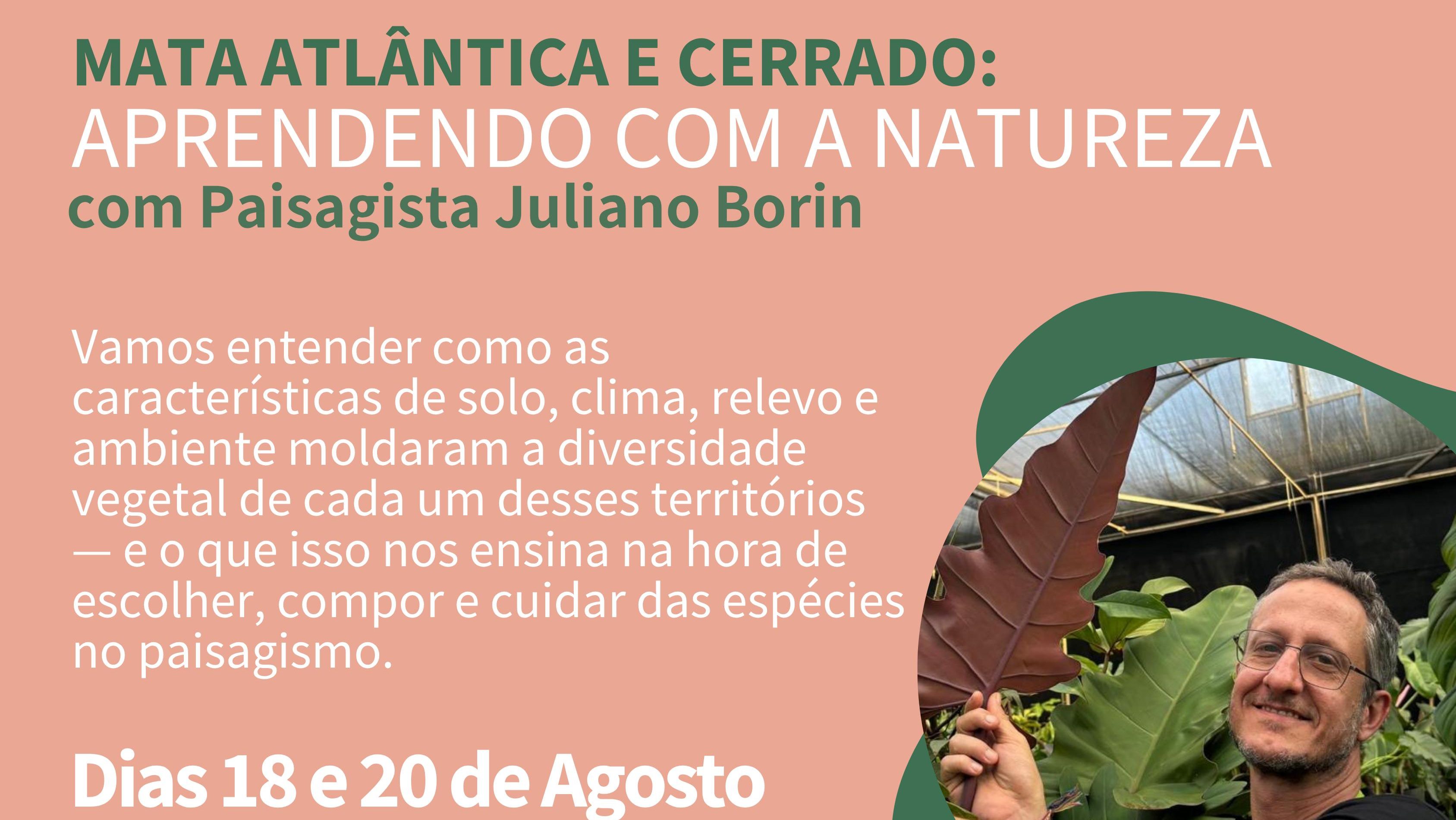 PapoNews: Vem aí Sala de Aula com Juliano Borin: Mata Atlântica e Cerrado
