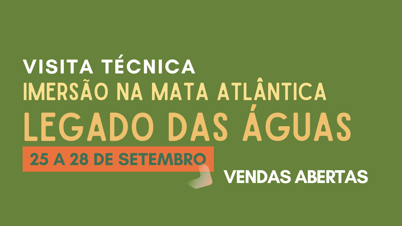 Papo News – Ainda dá tempo: inscrições para a Sala de Aula com Benedito Abbud e VT Legado das Águas