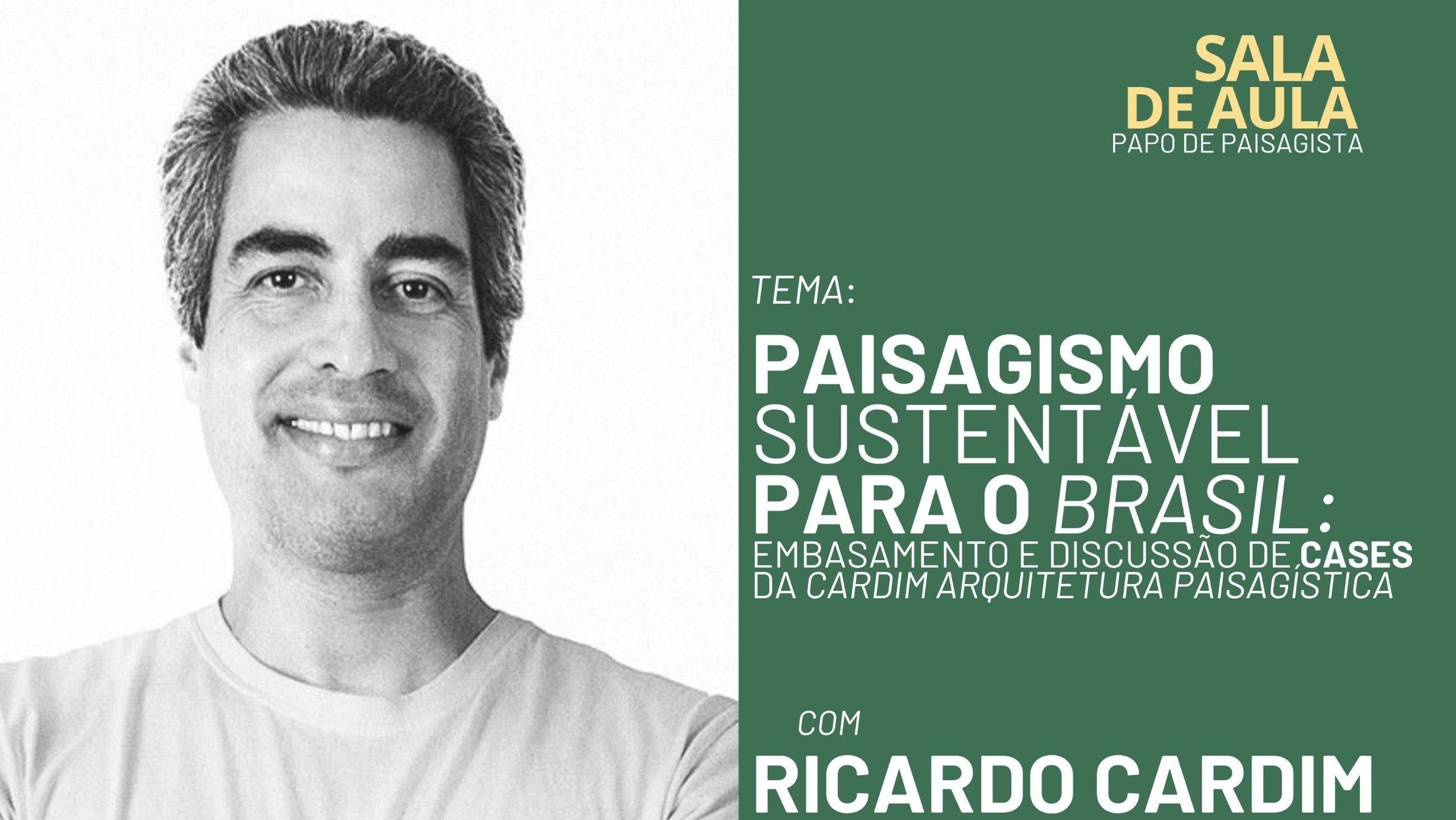 Papo News – Vem aí a Sala de Aula com Ricardo Cardim, você não pode ficar de fora!